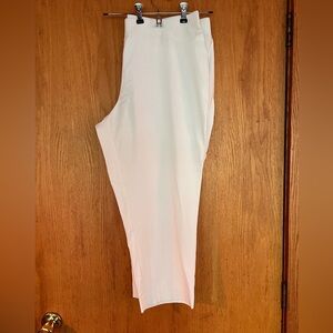 Style & Co White Pull On Capri Size XL